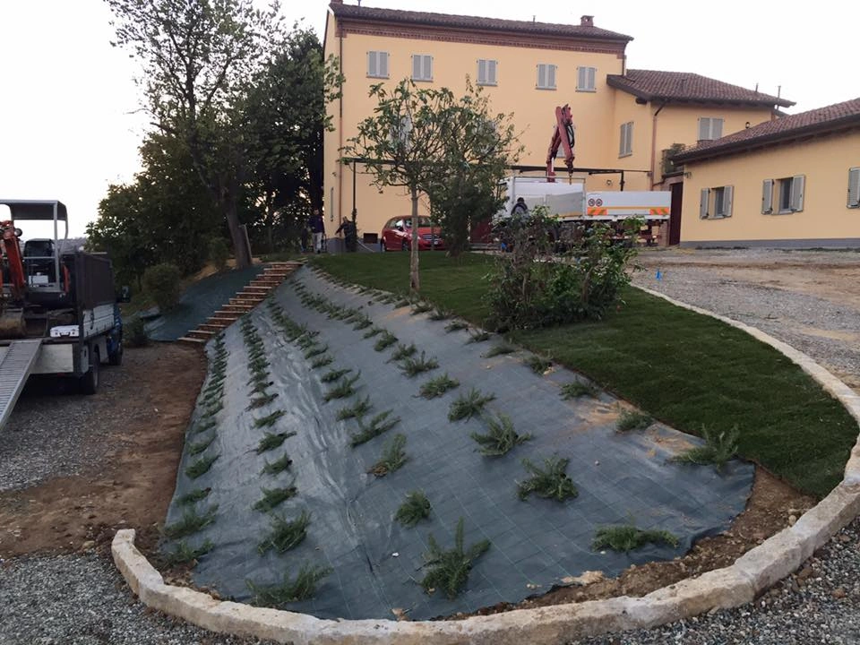 Prima e dopo - Vivai Il pollice Verde, Asti