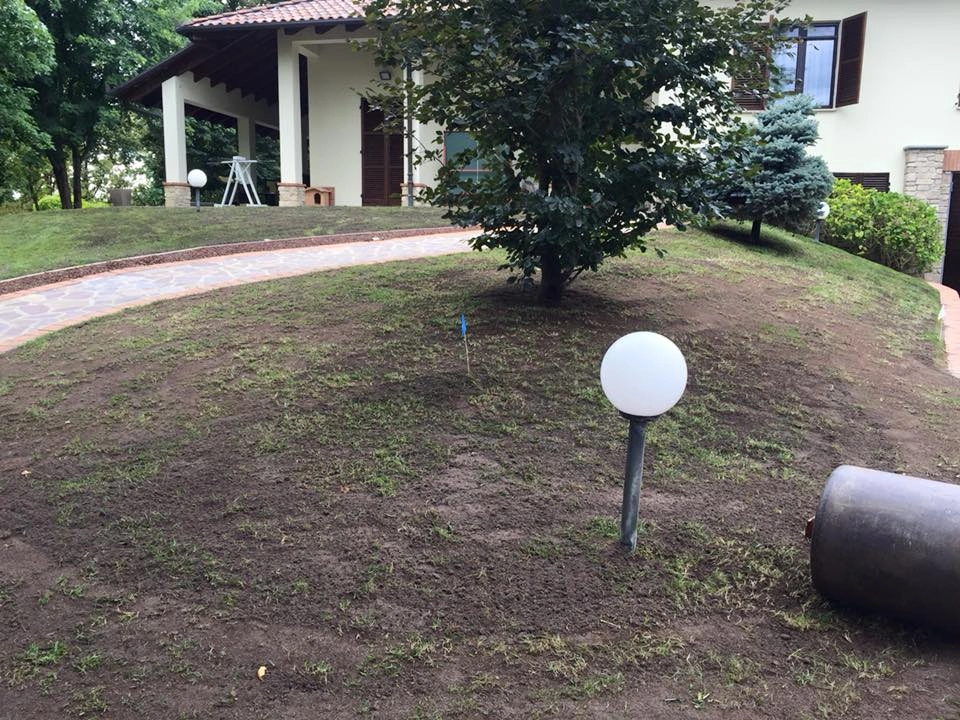 Prima e dopo - Vivai Il pollice Verde, Asti